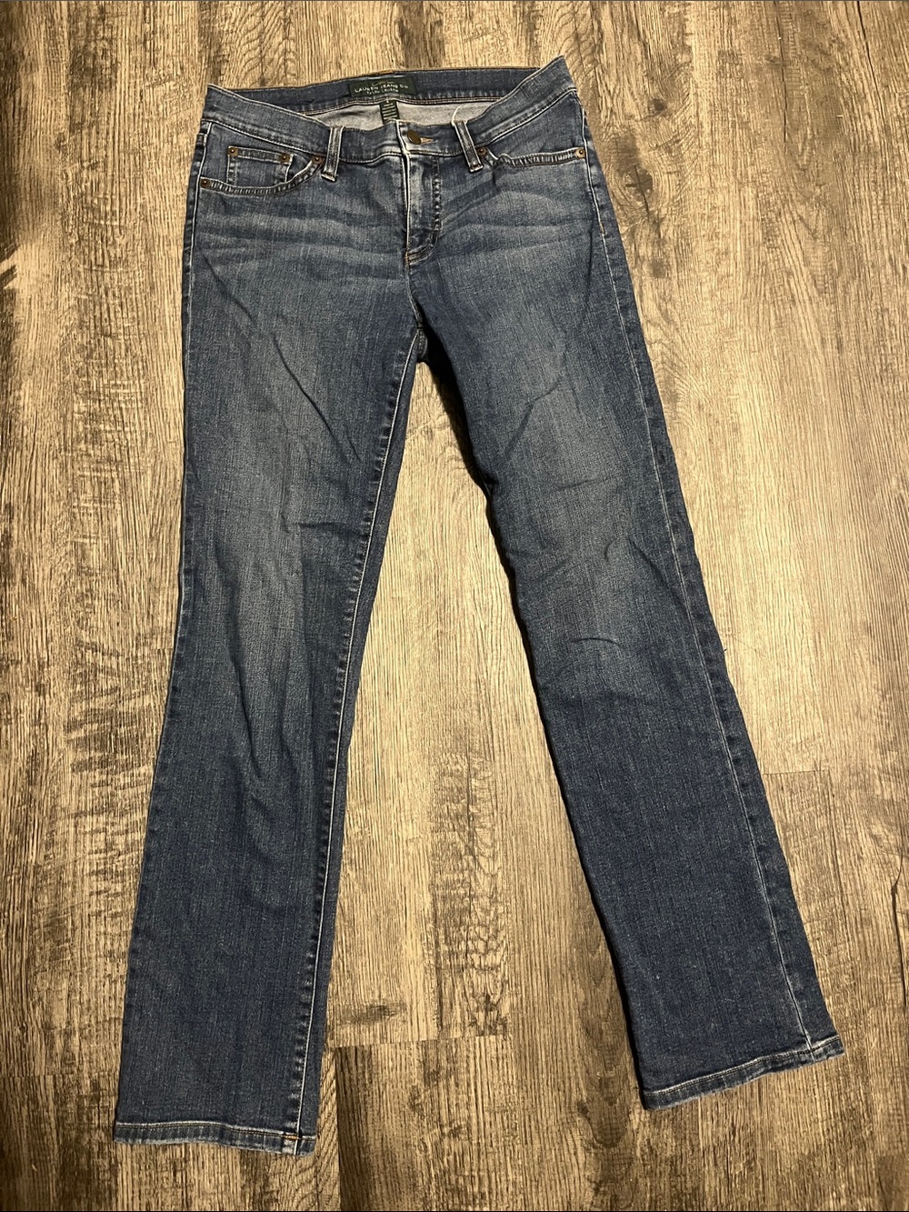 Ralph Lauren Women's Straight-Leg Jeans - Indigo Blue